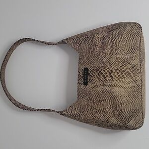 GUESS Brown Snake Print Women's Bag